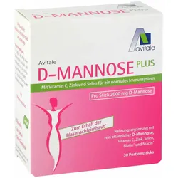 Avitale D-Mannose Plus 2000mg Sticks  30X2.47 g Pulver
