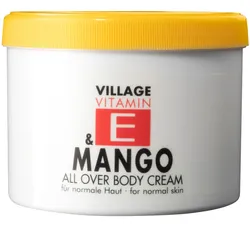 500ml Village Vitamin E Mango Bodycream