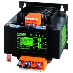 Murr Elektronik MST Einphasen Steuer- und Trenntransformator P: 1600VA IN: 208...550VAC OUT: 2x115VAC, Transformator