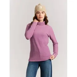 PROTEST Damen Rollkragen m.RV lg.Arm Da PRTPEARLA active top, Größe XL/42 in Lila Lila
