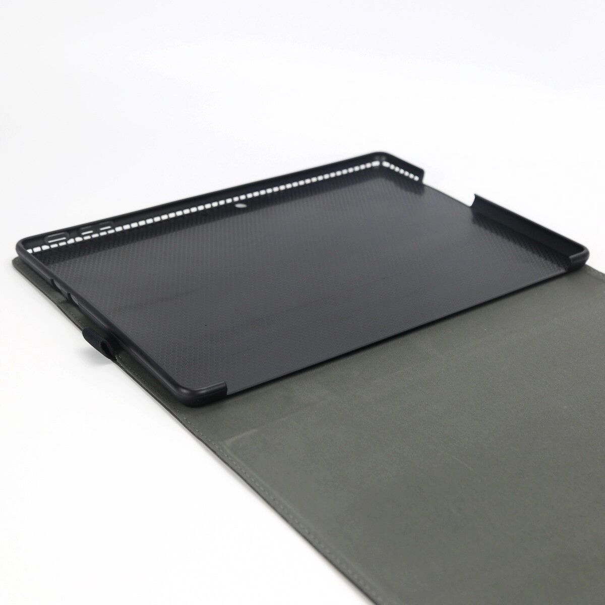 INF Schafsleder- und Mikrofaser-Stand-Folio-Hülle mit Power-Pouch für Surface Pro 10, kompatibel mit Microsoft Surface Pro 10
