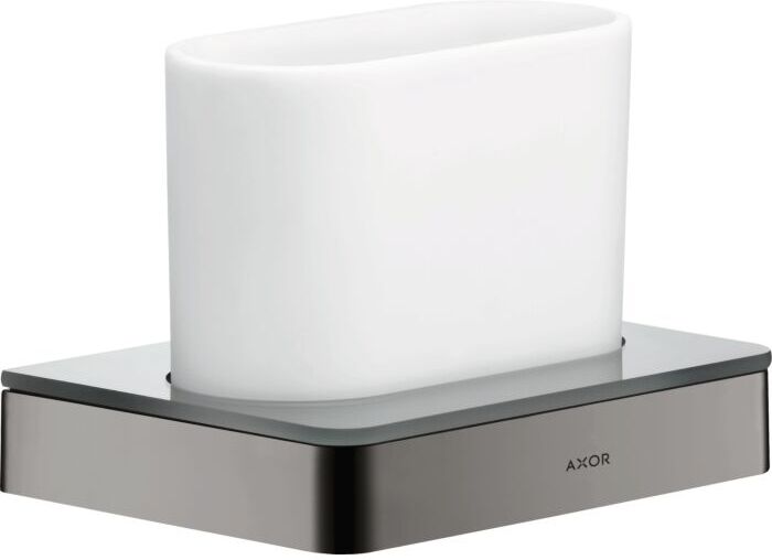 Hansgrohe Axor Zahnglas 42834330 Glas, Wandmontage, polished black chrome