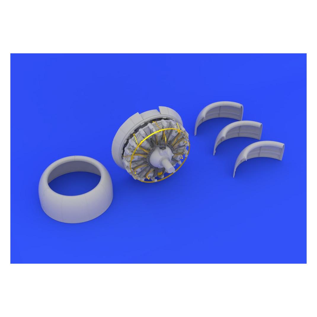 Eduard B-17G engine No.2 for HK Models (632028)