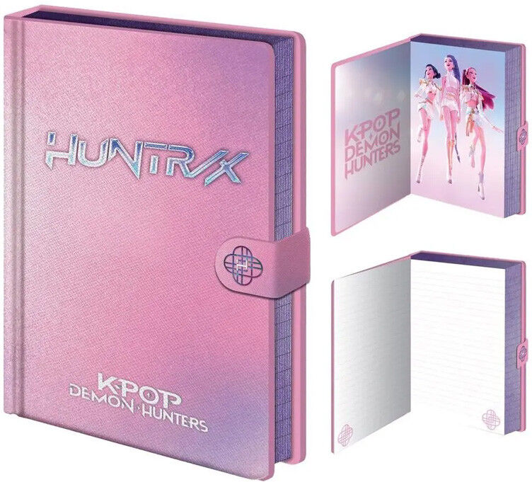 Kids Euroswan Notebook Premium A5 K-POP Demon Hunters