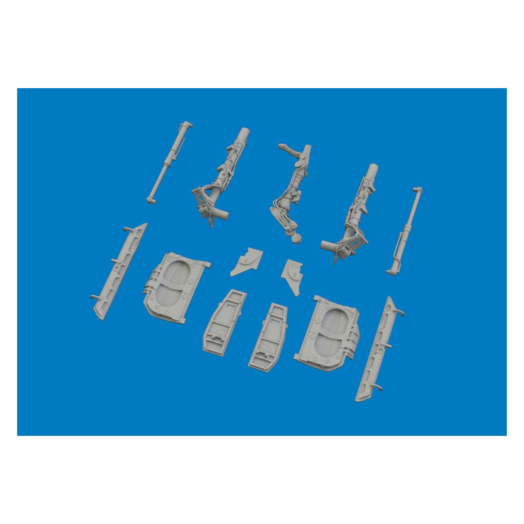 Eduard MiG-21F undercarriage legs PRINT for (6481168)