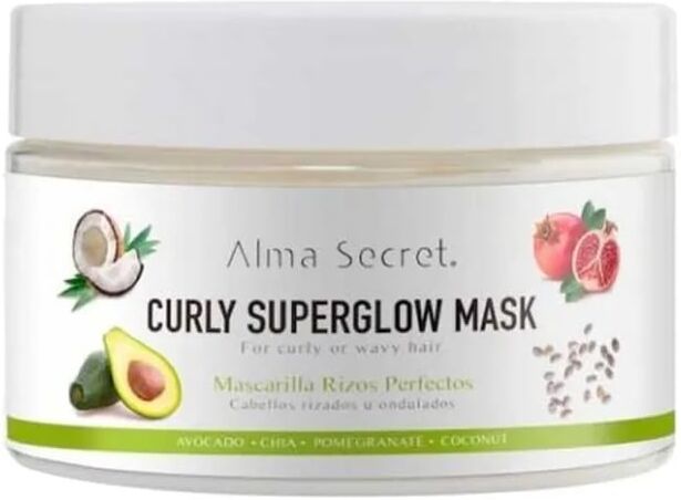 Alma Secret Curly Superglow Mask Caracóis Perfeitos 250 ml