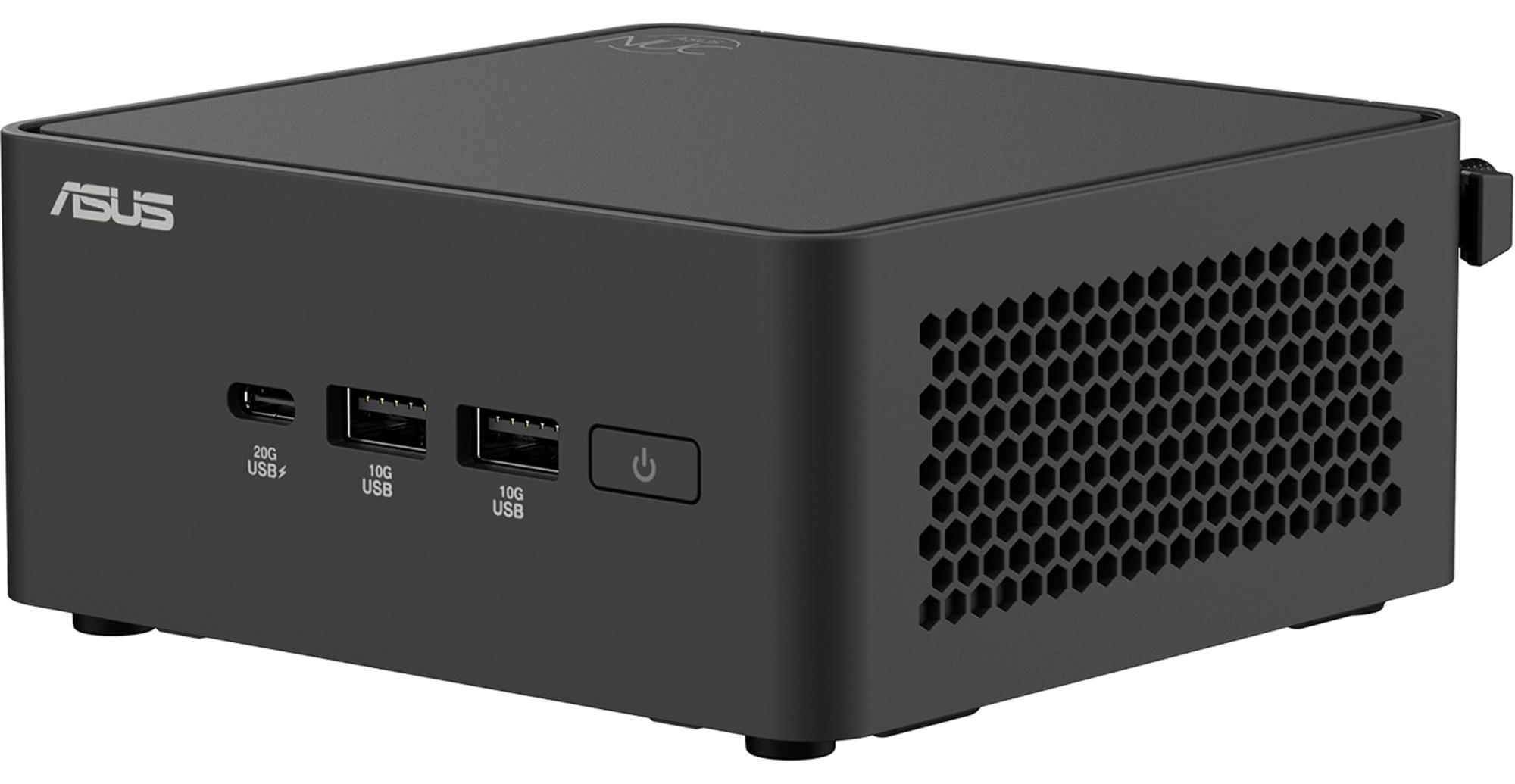 ASUS NUC 15 Pro Tall PC Kit RNUC15CRHC700002 (Intel Core 7 240H Prozessor, Intel Arc Grafik, Intel WiFi 7, Bluetooth 5.4, ohne Betriebssystem, mit EU-Netzkabel, bis 99 TOPS KI-Leistung, unterstützt OpenClaw & Hermes Agent, 24/7 Betrieb), Mini-PC Barebone, DDR5-SDRAM, M.2, Ethernet/LAN, Wi-Fi 7 (802.11be), 120 W