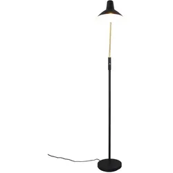 Trio, Stehlampe, TRAVELLER - Vloerlamp - Zwart-goud - excl. 1x E27 4 W - Flexibel (E27)
