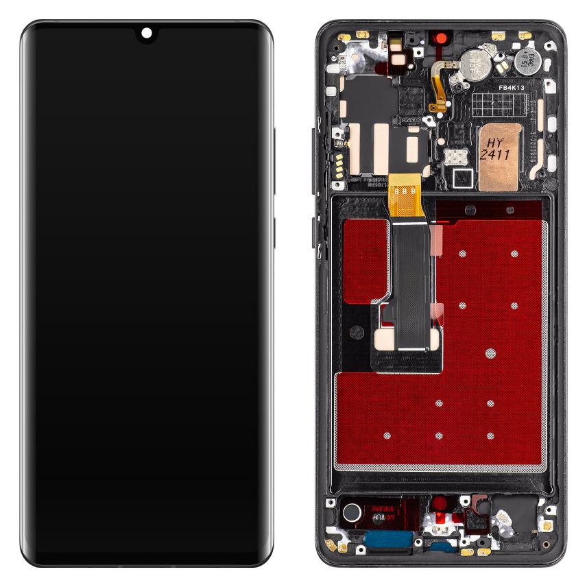 MP Display Unit für P30 Pro, OLED Version, Aftermarket, Schwarz (Display, Huawei P30 Pro) (58281644)