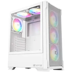 xyz X-CS-AIRONE3XM-W (ATX, mATX, Micro-ITX), PC Gehäuse, Weiss