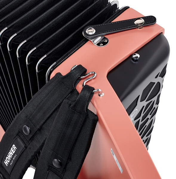 Hohner Bravo III 72 myColor Sunrise arancione chiaro