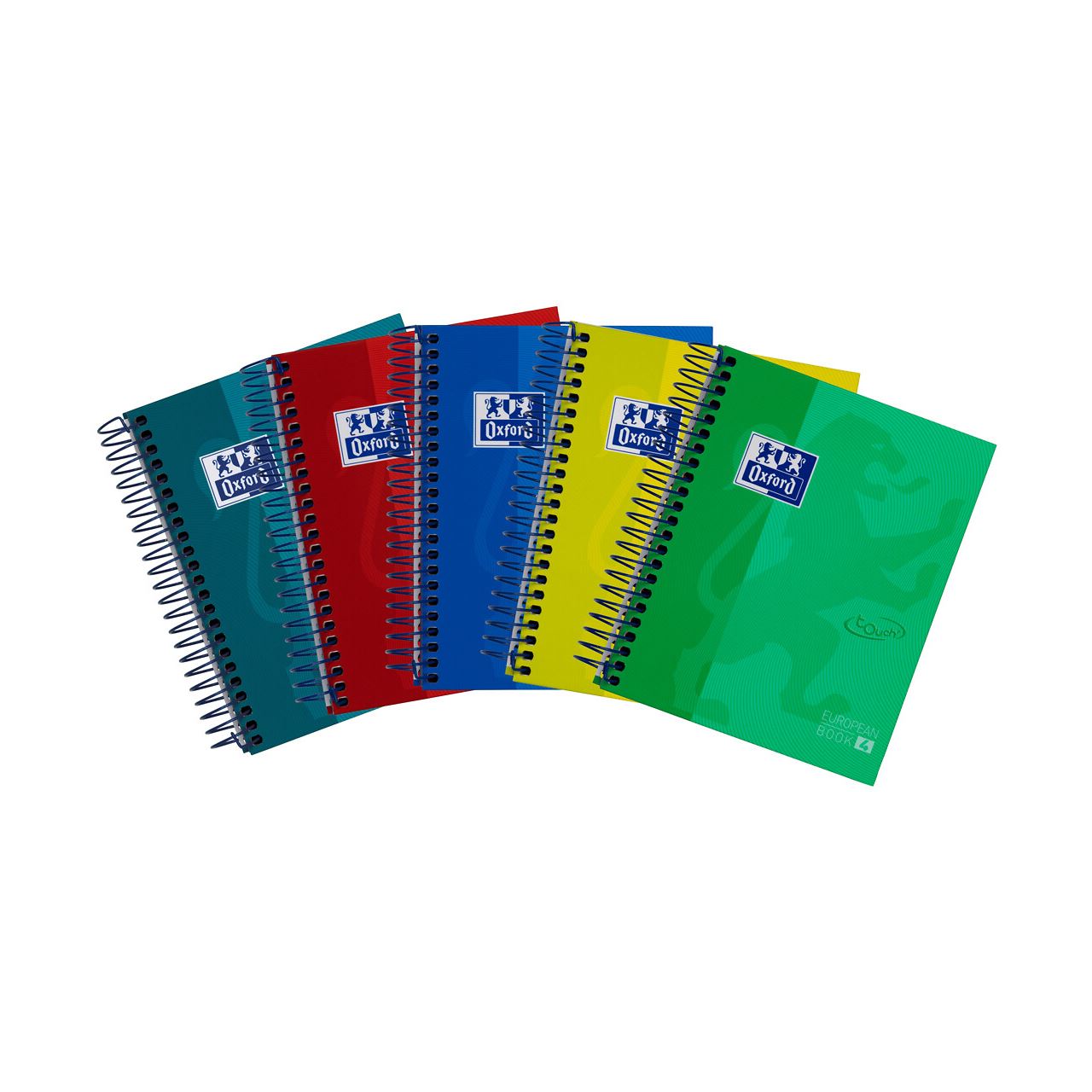 OXFORD Collegeblock European Book kariert DIN A6 farblicher Rahmen