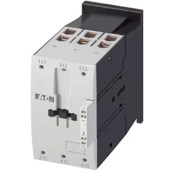 Eaton 239741 Leistungsschütz, 3-polig, 380 V 400 V 55 kW, RDC 24: 24 - 27 V DC, Gleichstrombetätigung, Federzugklemmen DILMC115(RDC24)