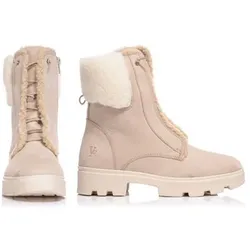 VITAFORM Damen-Stiefelette Nubukleder Teddyfell Sohle Antonia