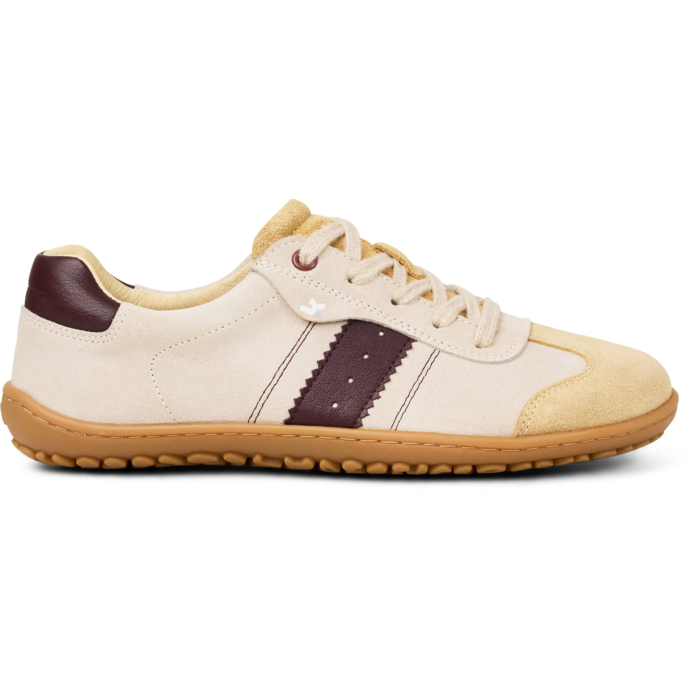 Koel Barefoot Ila Suede Damen Barfußschuhe beige Größe 36 Lifestyle Wasserabweisend