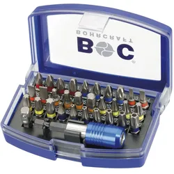 Bohrcraft, Bits, PB32-CR 1/4"//Schlitz/PZ/PH/Tx/TT/SW / 32-tlg.