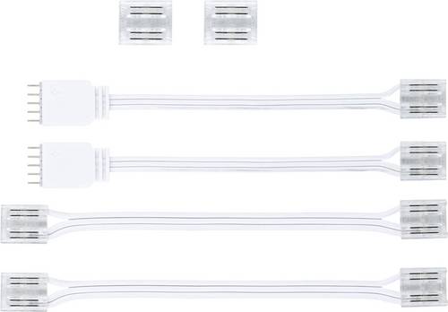 Paulmann 71057 MaxLED Home Verbindungsstücke (flexibel) Weiß, Transparent