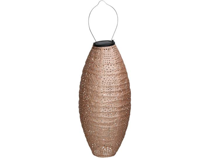 Solarlaterne Lantaa pfirsich Tyvek H 45 cm - Solarlaterne