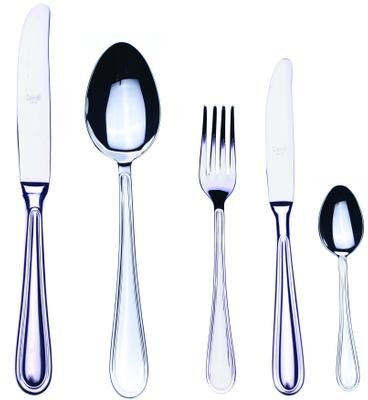 Mepra Norma Flatware Set - 20 Pieces - Stainless Steel