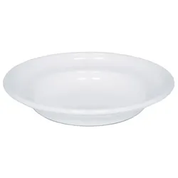 Riess Emailleteller tief Ø22cm Weiss Emaille