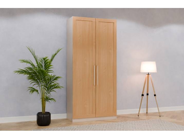 Badezimmerschrank nach Maß - Buche - 238x110x52cm - Individuell konfigurieren