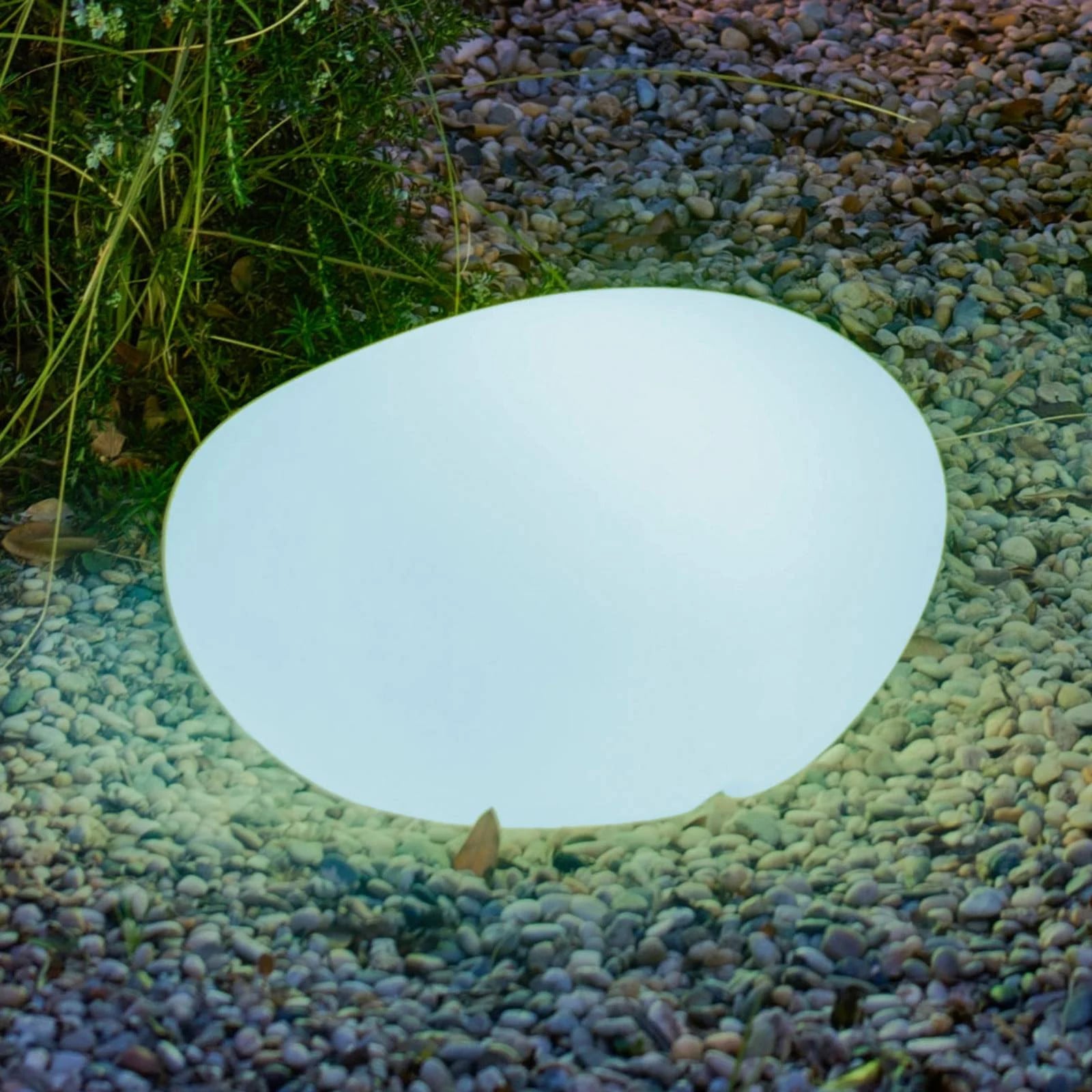 Newgarden Petra vloerlamp, wit, modern, IP65, kunststof