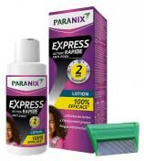 Paranix Express Lotion Anti-Poux Action Rapides 95 ml - Flacon Applicateur + Peigne 95 ml