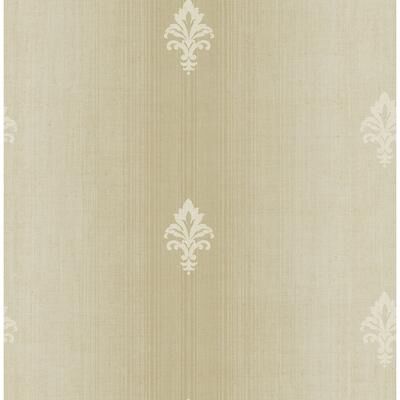 Seabrook Designs Dorota Fleur De Lis Unpasted Wallpaper