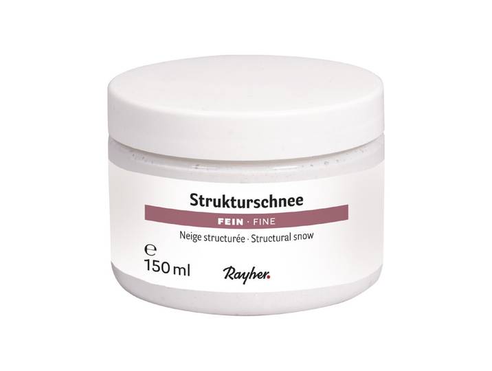 Strukturschnee fein, mit Eis-Effekt, Dose 150ml
