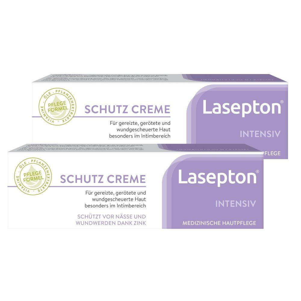 LaseptonMED Schutz-Creme Intensive Care 80ml x2 2x80 ml Creme