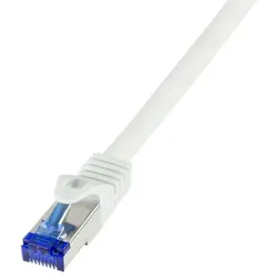 LogiLink C6A031S Netzwerkkabel Weiß 1 m Cat6a S/FTP (S-STP)