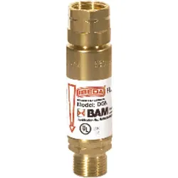 DGN Sicherheitseinrichtung Brenngas G3/8" LH