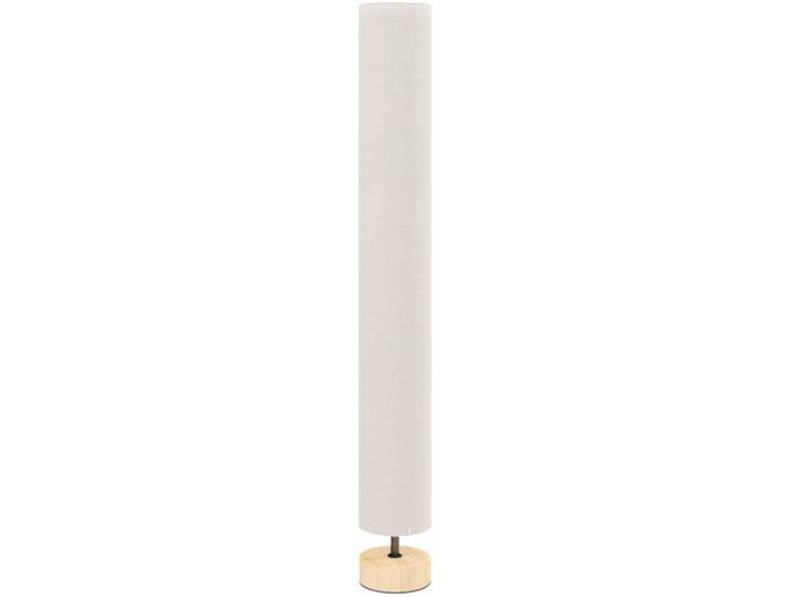 Homcom Stehlampe Leinen Beige, E27, 15x120x15 cm, Lampen & Leuchten, Innenbeleuchtung, Stehlampen