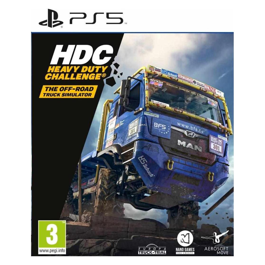 Aerosoft Heavy Duty Challenge The off-road Truck Simulator (PS5, EN) (1235319)