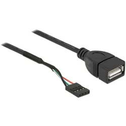 DELOCK Kabel USB2.0 Pfostenbuchse > USB2.0/A Bu 0.60m