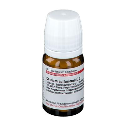 Calcium Sulfuricum D 6 Tabletten 80 St