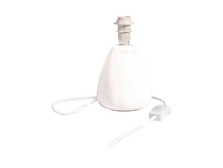 Rayher Keramik-Lampenfuss Oslo mit VDE 19 cm E14