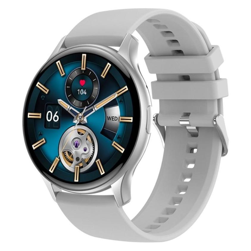 Rubicon Smartwatch RNCF11 Szary (46 mm, Anthrazit, Silber, ohne SIM) (13225106)