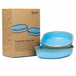 SureFeed Schale 2er Set blau