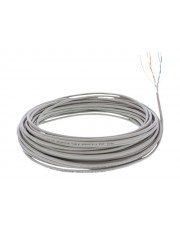 InLine Telefonkabel in Meterware 25 m beige Kupferdraht (69980C)