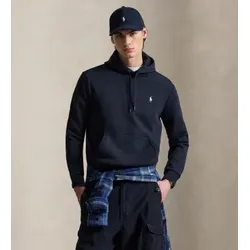 Polo Ralph Lauren für Herren. 710907092002 Blauer Doppelstrick-Hoodie (L), Lässig, Baumwolle