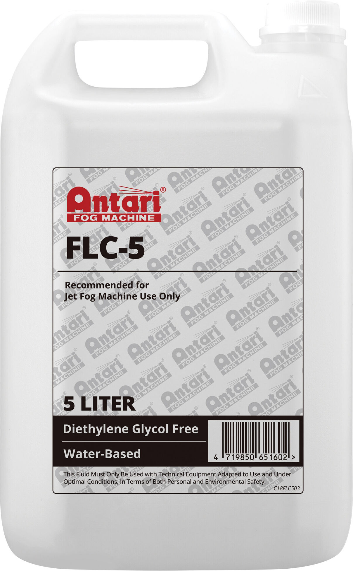 Antari Nebelfluid Sfd 5 Liter, Extrem Schnell Verziehend