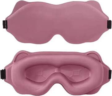 Inspire Essentials Travel 3D Sleeping Eye Mask pink