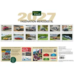 Motorbuch, Kalender, Motor Klassik Kalender 2027