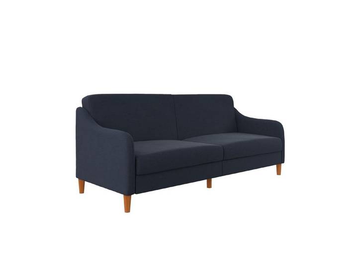 loft24 Schlafsofa Jasper - Sofa Couch Schlafcouch Gästebett Funktionssofa, gepolstert, mit Armlehne, mit Schlaffunktion, Stoffbezug