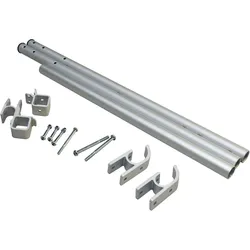 Rahmenrohre CUB, Burley, für Unterbau ab MJ 2016, Farbe: silber, VE: 1 Satz