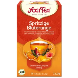 Yogi Tea - Spritzige Blutorange Bio Fruchtteemischung | 17 x 2g 17 St