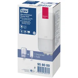 Tork, Papierhandtuchspender, Mini Innenabrollungsspender Starter Set Weiss M1 958000 1 St.
