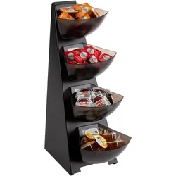 APS Buffetregal Multi-Rack, Vorratsbehälter, Schwarz, Weiss, Grau