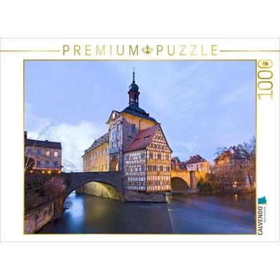 CALVENDO Puzzle Bamberg, Rathaus | 1000 Teile Lege-Größe 64x48cm Foto-Puzzle für glückliche Stunden
